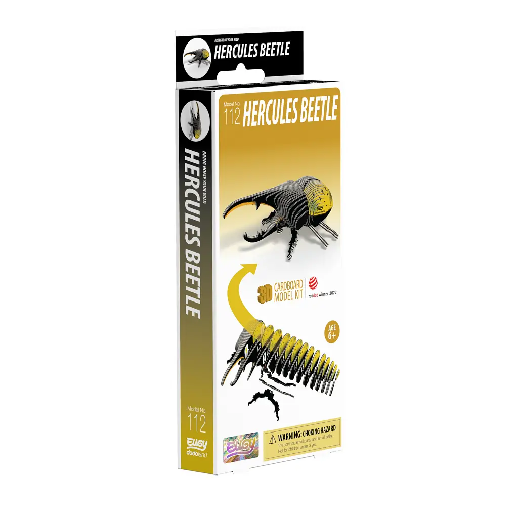 Пазл Eugy 3D Зоопарк Жук-геркулес (XEG-112) - фото 3