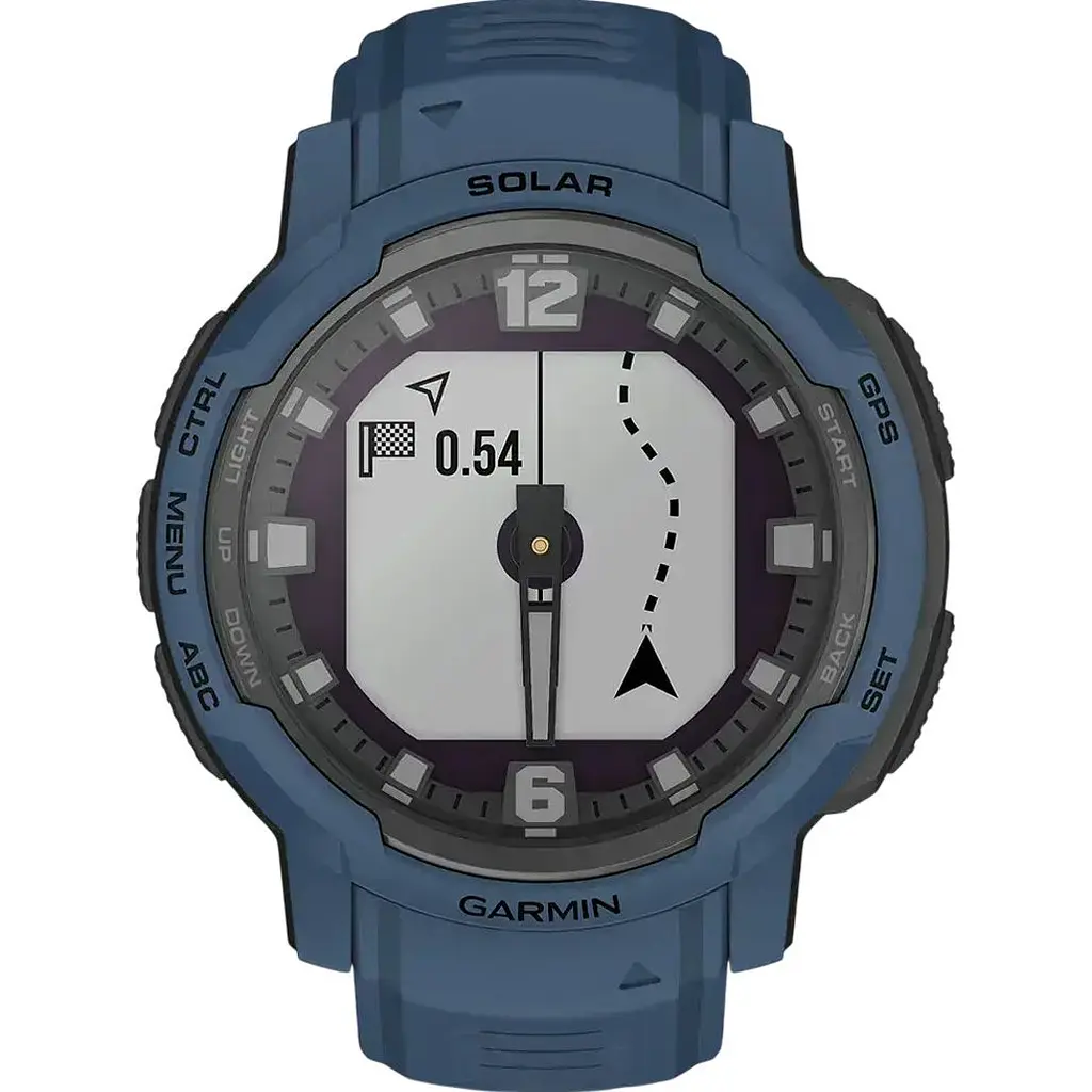 Смарт-годинник Garmin Instinct Crossover Solar Tidal Blue (010-02730-12/02) [171557] - фото 6
