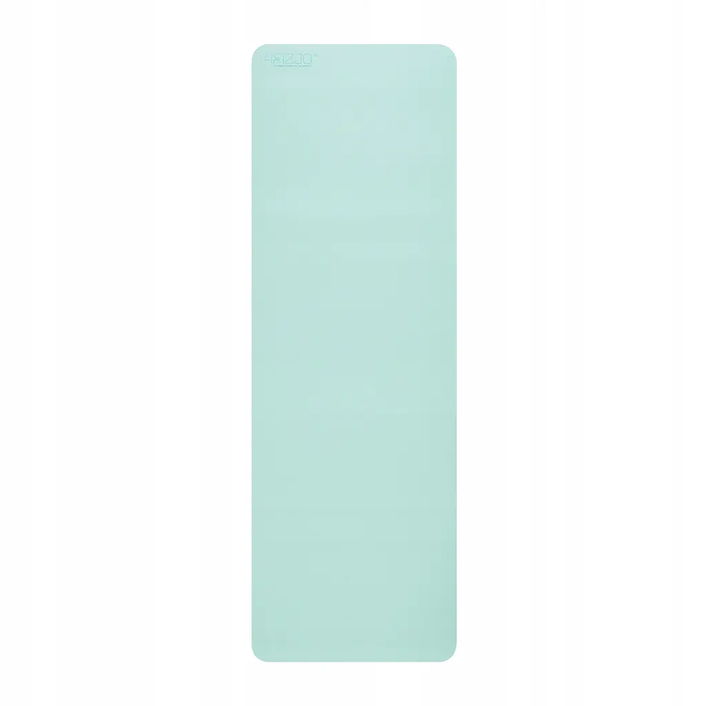 Килимок (мат) спортивний 4FIZJO TPE 180 x 60 x 0.6 см для йоги та фітнесу Mint/Grey (P-5907739317070) - фото 2