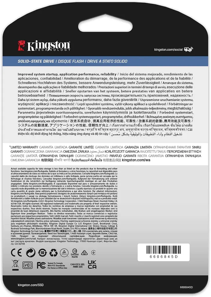 SSD накопичувач Kingston 2.5 480GB SATA DC600M - фото 3