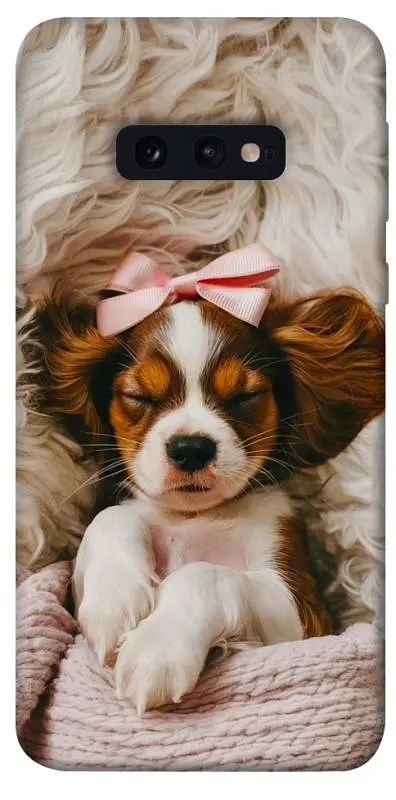 TPU чохол Demsky Sleepy spaniel для Samsung Galaxy S10e