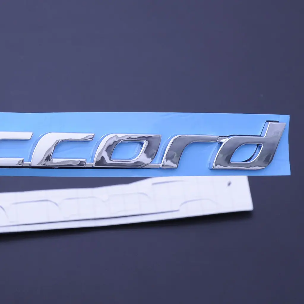 Емблема напис Accord 220 x 21 мм Цілісний напис / скотч 3M - фото 2