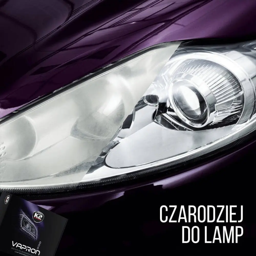 Набір для парової регенерації фар K2 VAPRON pro lamp regeneration kit 600 мл (D7900) - фото 2