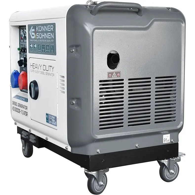Генератор дизельний Konner&Sohnen KS 9300DE-1/3 ATSR [117116] - фото 4