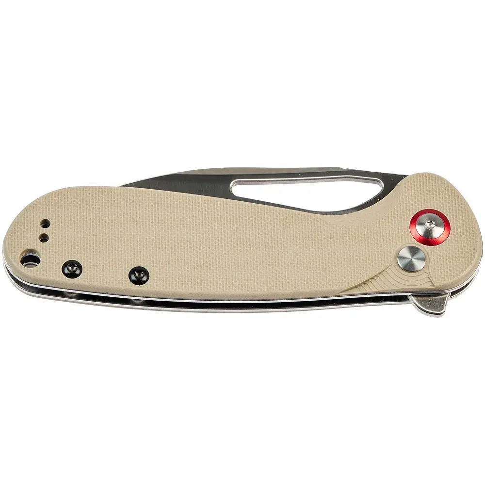 Ніж CJRB Lago Desert tan - фото 3