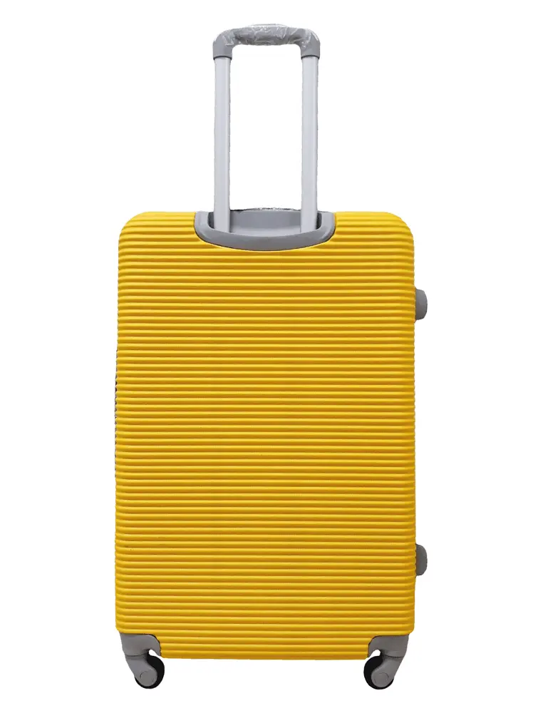 Валіза велика L ABS-пластик Milano bag 004 75,5×50×33,5см 105л Жовтий - фото 3