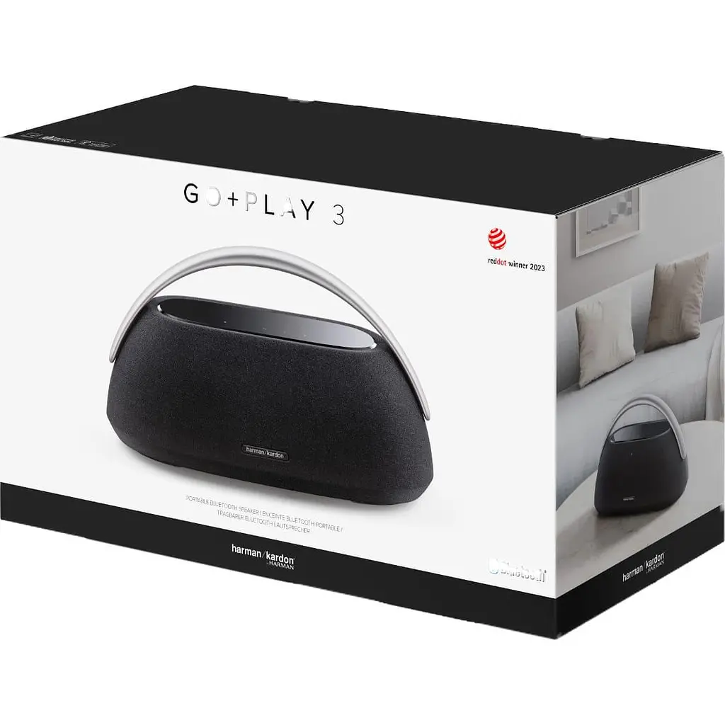 Портативная акустика HARMAN KARDON Harman-Kardon Go+Play 3 Black (HKGOPLAY3BLKEP) - фото 8