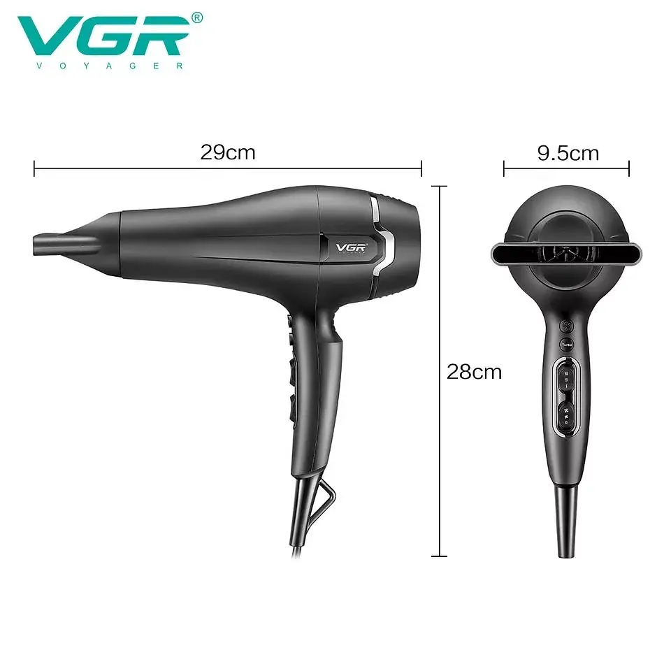 Професійний фен для волосся VGR V-450 - фото 2