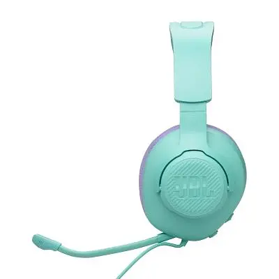 Навушники JBL Quantum 100M2 Cyan (JBLQTUM100M2CYN) - фото 4