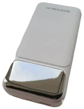 Повербанк Grunhelm GP-20WQC 20000 mAh 22.5W White - фото 2