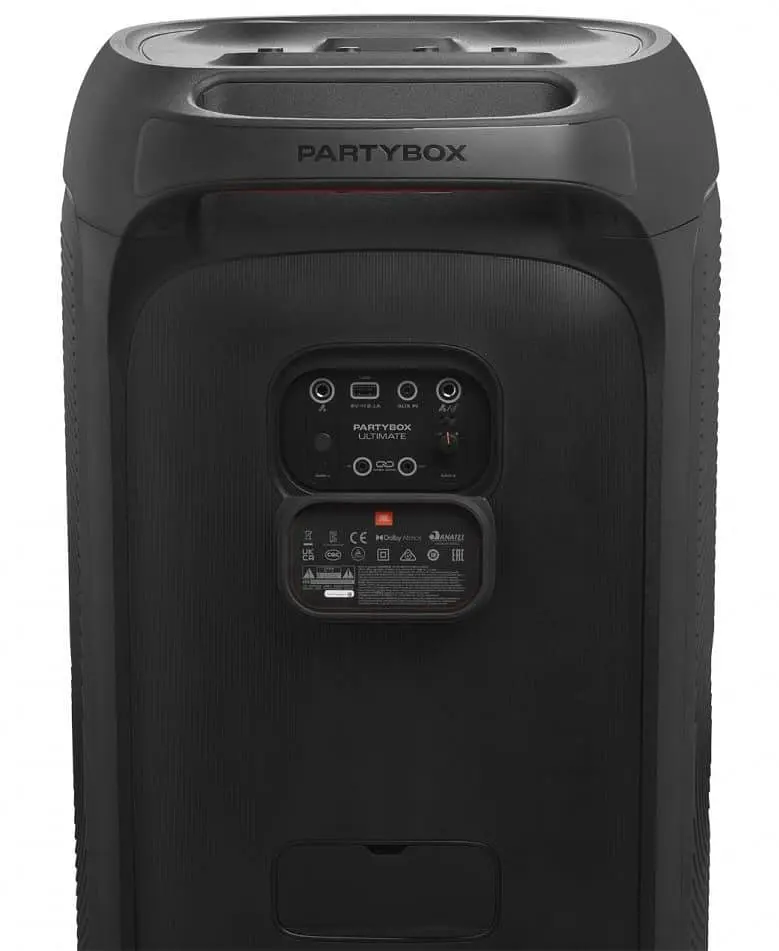 Акустическая система JBL PartyBox Ultimate Black (JBLPARTYBOXULTEU) - фото 9