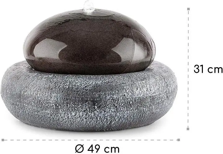 Фонтан садовый декоративный Blumfeldt Ocean Planet солнечный (10033275) - фото 5