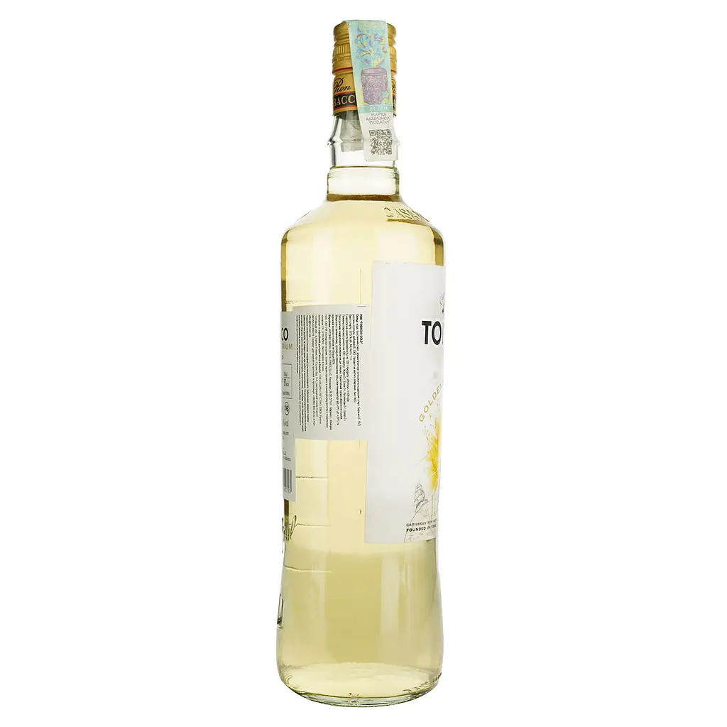 Ром Tobacco Gold 37.5% 1 л - фото 2