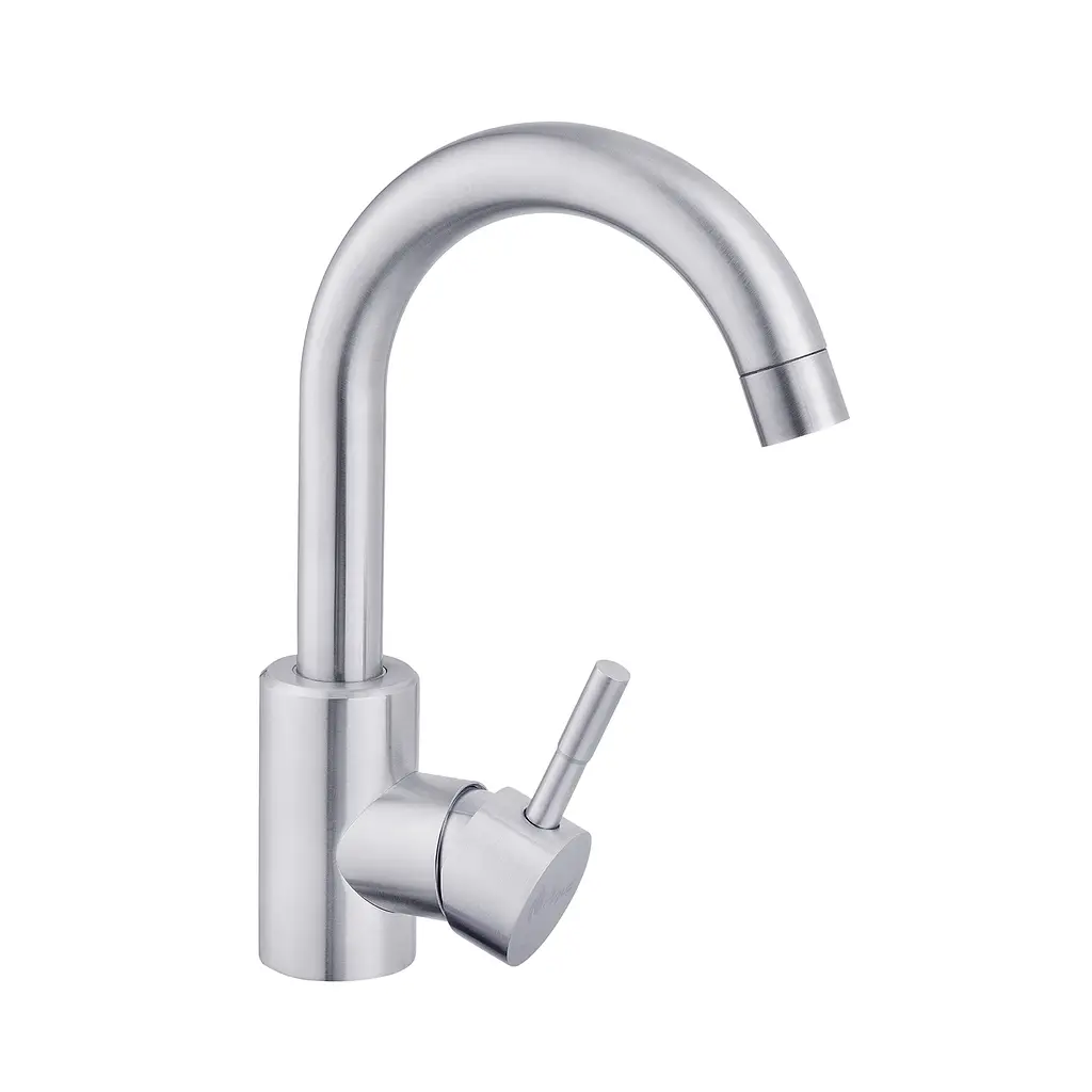 Змішувач для раковини Agua Acero-INOX011 CV023287 Хром матовий - фото 4