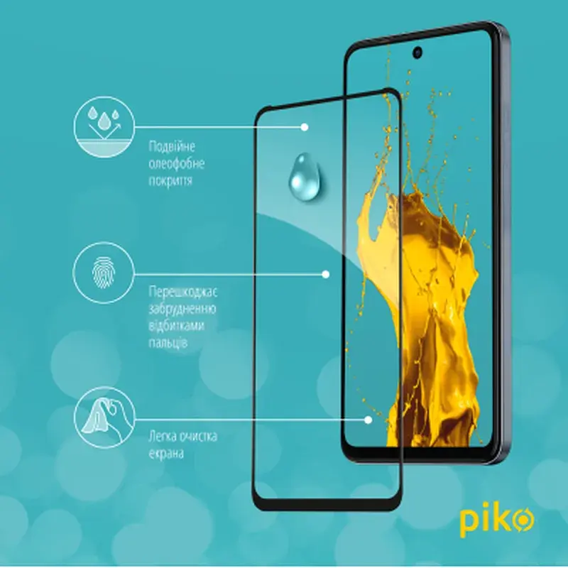 Скло захисне Piko Full Glue Tecno Spark 20C Black (1283126589072) - фото 4