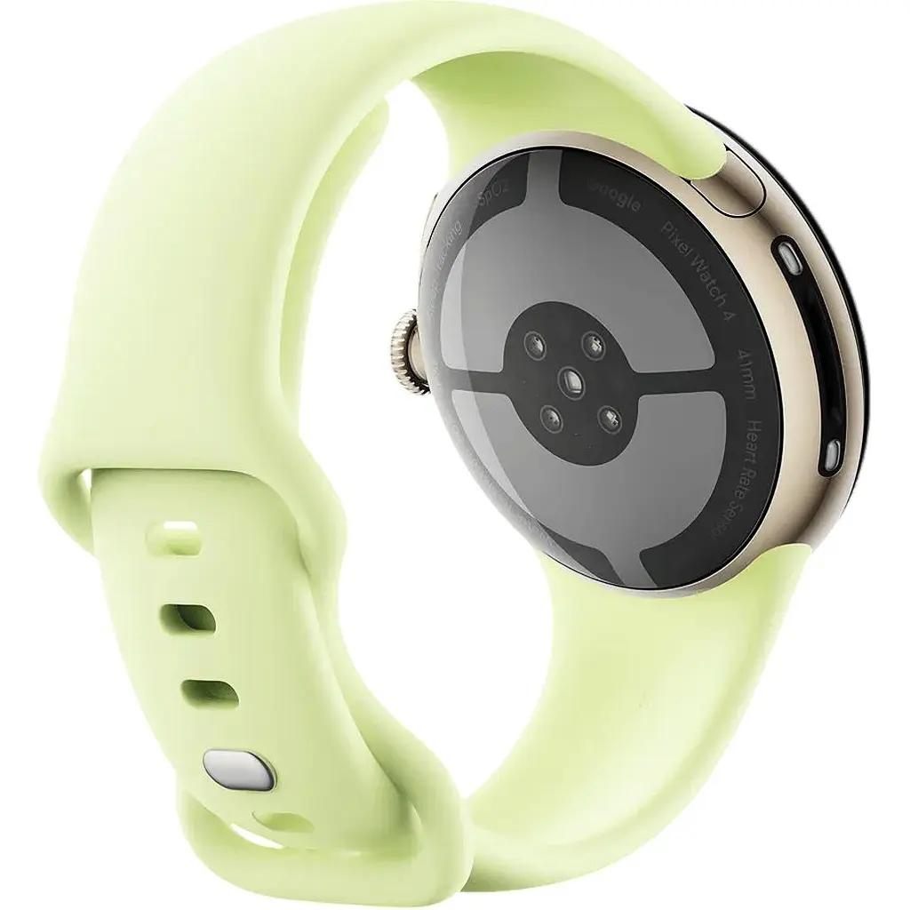 Смарт-часы Google Pixel Watch 4 41mm Wi-Fi Champagne Gold Aluminum Case/Lemongrass Active Band [164401] - фото 3
