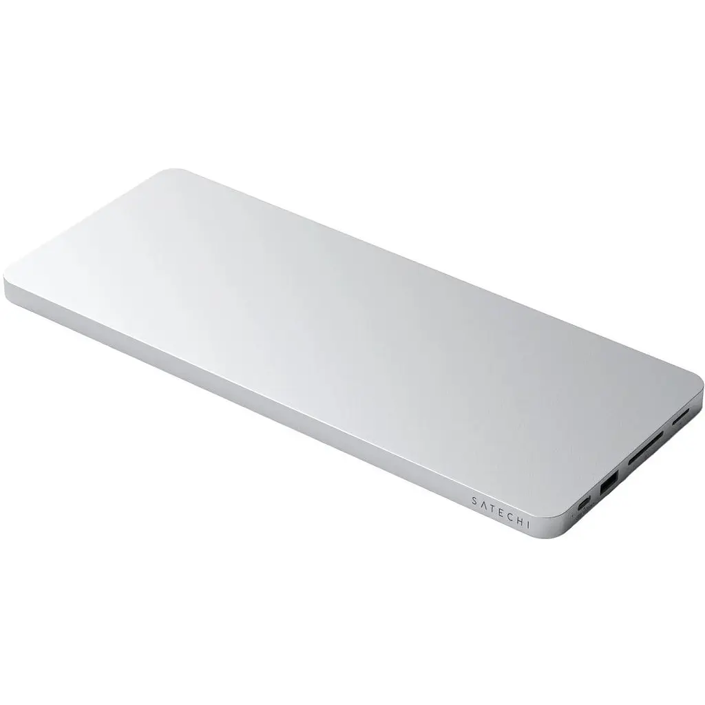 Адаптер Satechi Aluminum USB-C Slim Dock Silver for iMac 24 (ST-UCISDS) - фото 3