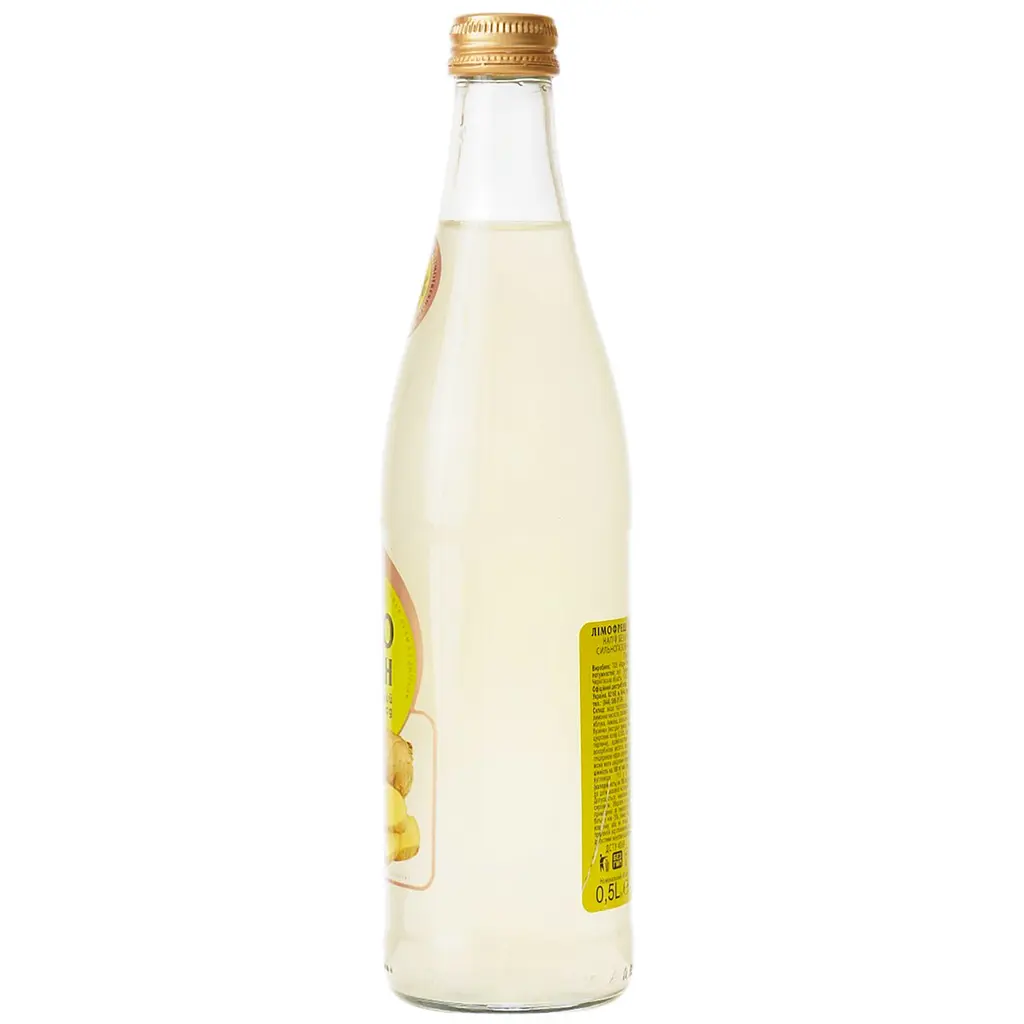 Напій Limofresh Імбирний лимонад безалкогольний 0.5 л - фото 3