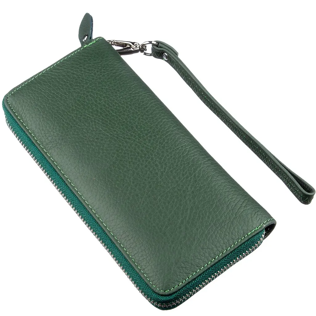 Женский кожаный кошелек-клатч ST Leather 9х18.5 см acs0015894 - фото 2