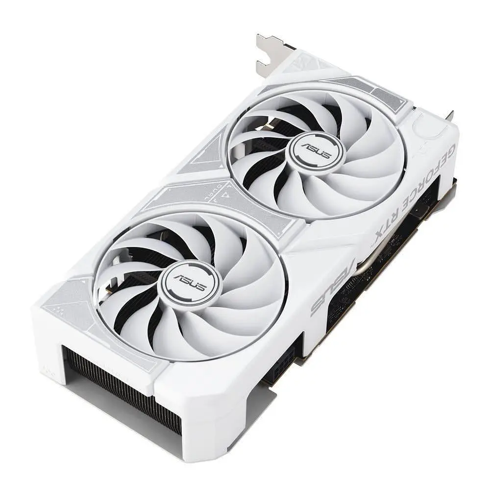 Відеокарта ASUS RTX 5060 8GB DUAL OC WHITE (DUAL-RTX5060-O8G-WHITE) (GDDR7, 128 bit, PCI-E v5.0 x16) - фото 4
