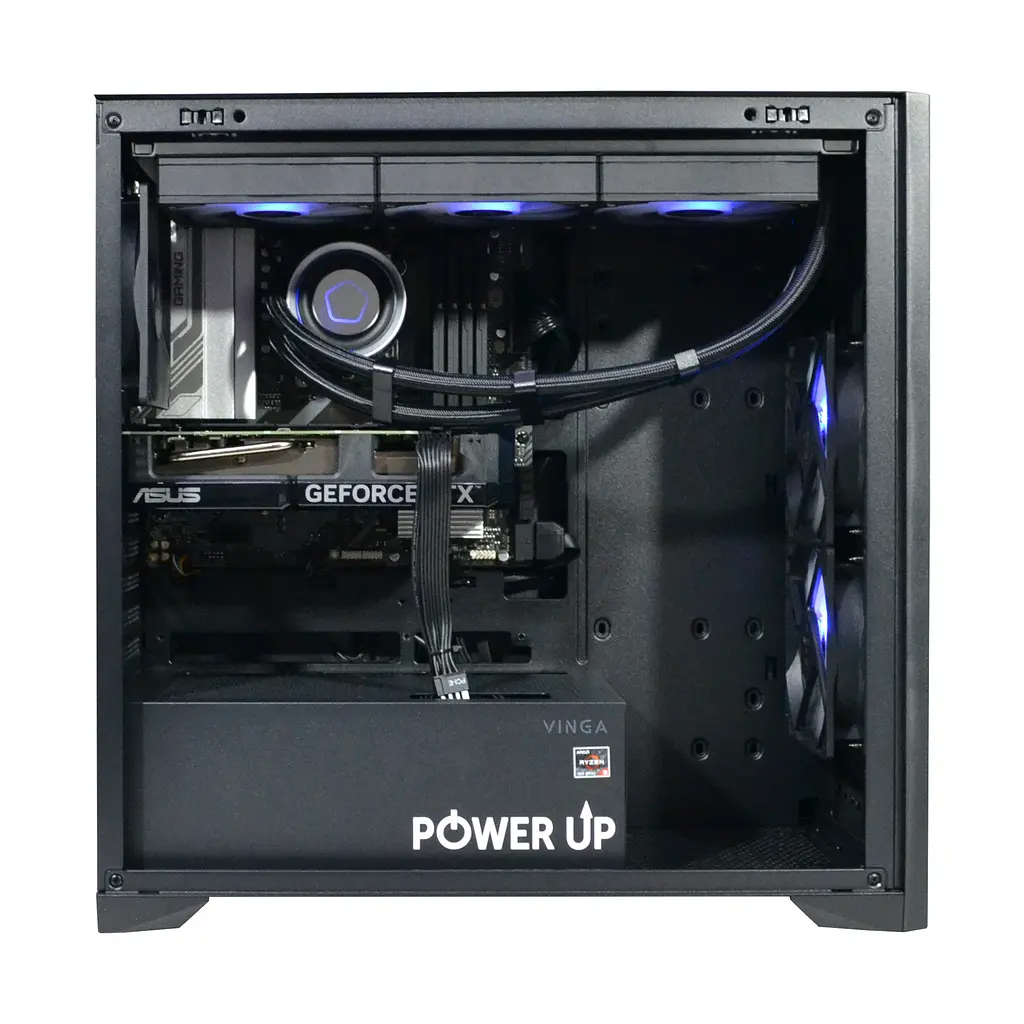 Робоча станція Power Up Desktop #720 Core Ultra 7 265KF/64 GB/SSD 1TB/GeForce RTX 5060Ti 8 Gb - фото 4