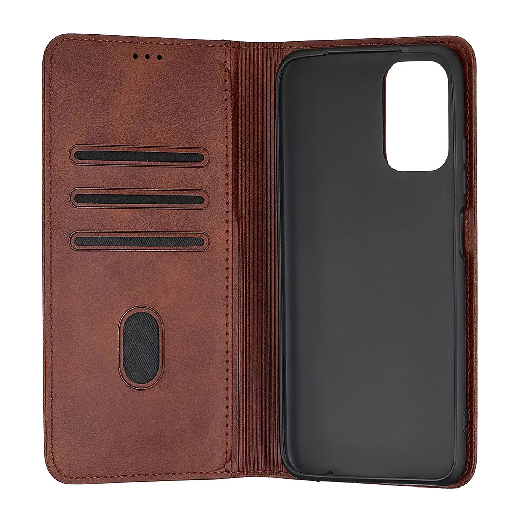 Чохол-книжка Premium Xiaomi Redmi Note 10 4G/Note 10S Dark Brown - фото 2