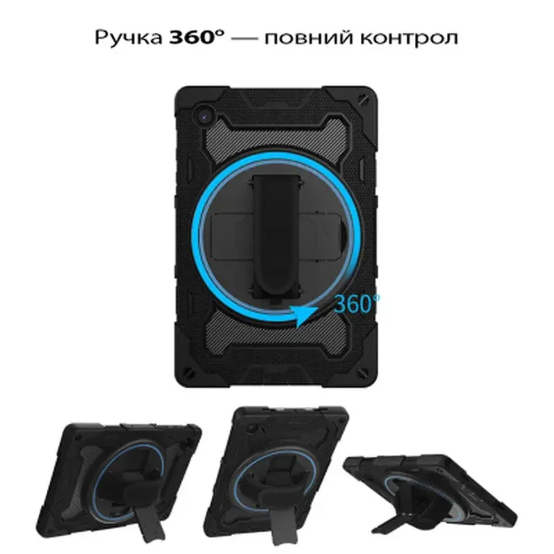 Чохол до планшета BeCover Horizontal handle Samsung Galaxy Tab A11 Plus SM-X236B 11.0" Black (713941) - фото 3
