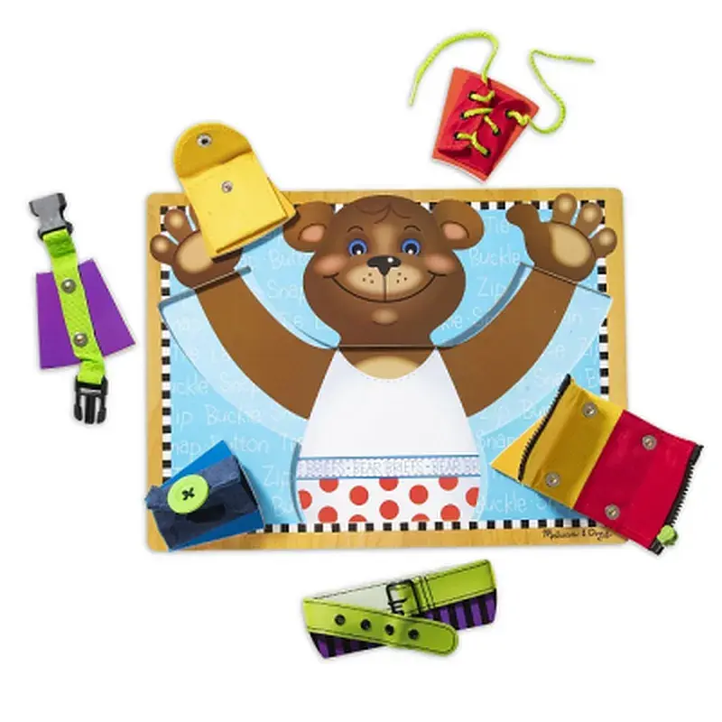 Розвиваюча іграшка Melissa&Doug Дошка - застібки (MD3784) - фото 2