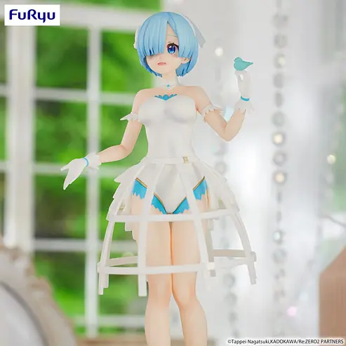 Фигурка Furyu Жизнь с нуля в альтернативном мире Рем Re:Zero Rem Birdcage Dress 22 см F RZ R BD1 22 - фото 8