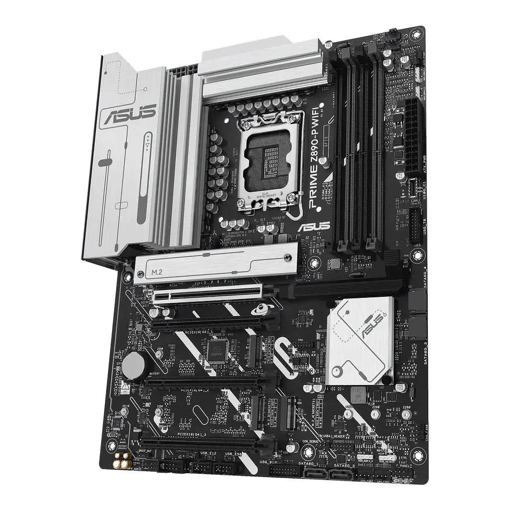 Материнская плата PRIME Z890-P WIFI s1851 Z890 4xDDR5 M.2 HDMI DP Wi-Fi BT ATX Asus teh0019002 - фото 6