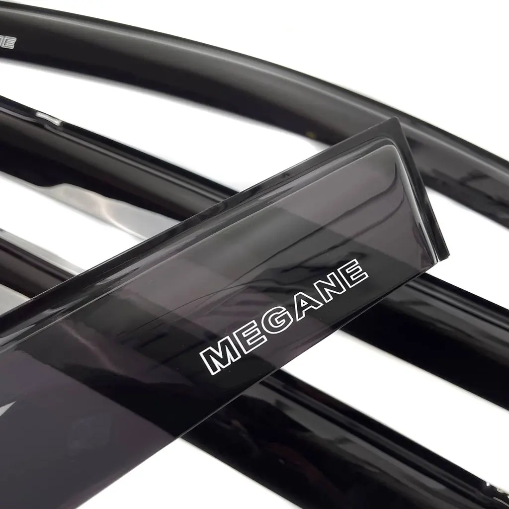 Дефлектори вікон вітровики Renault Megane III 2008-2014 Универсал Voron Glass - фото 2
