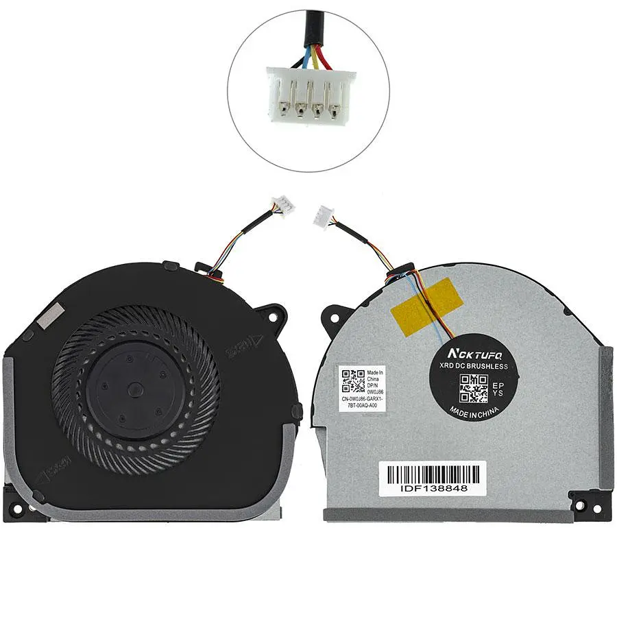 Вентилятор для ноутбука LENOVO IdeaPad Legion Y530-15ICH (5F10R40214) (Two fan: Right+Left) (Кулер)
