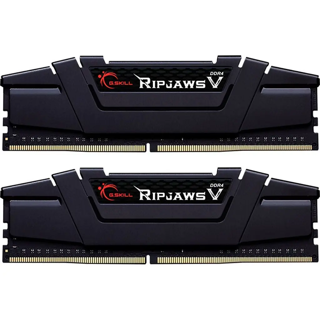 Модуль пам'яті DDR4 G.Skill Ripjaws V 2x16GB 3600MHz Classic Black (F4-3600C16D-32GVKC) [94575] - фото 1