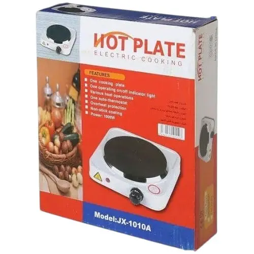 Плита одноконфоркова електрична кухонна DLD Hot Plate 1010A настільна переносна  - фото 2