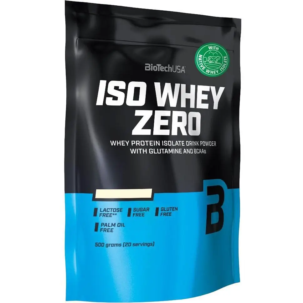 Протеїн BiotechUSA Iso Whey Zero Lactose Free Hazelnut 500 г