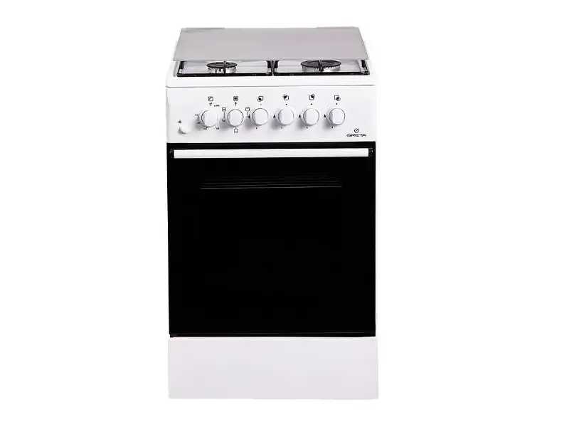 Плита комбінована Greta 1470-GE-01A WH білий (GE 5702 MG 28 (W))