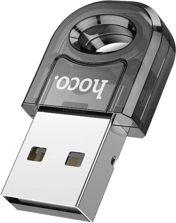 Bluetooth адаптер Hoco UA28 v5.1 black - фото 3