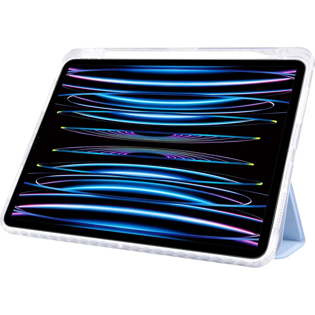 Чехол-книжка Comma Joy PU with Pencil Slot для Apple iPad Pro 13 (2024-2025) Gray [111050] - фото 2