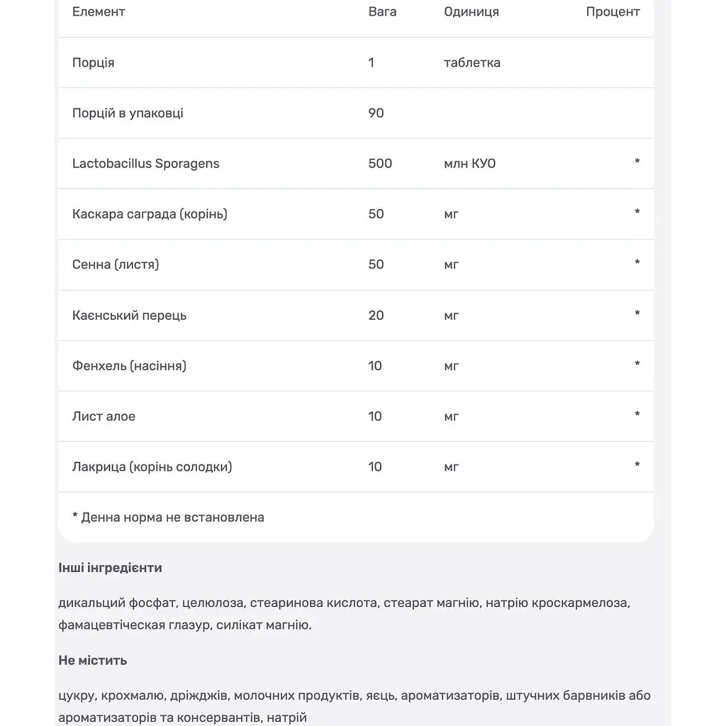 Очищення і детокс Mason Natural Advanced Colon Cleanser  з пробіотиками 90 таблеток - фото 3