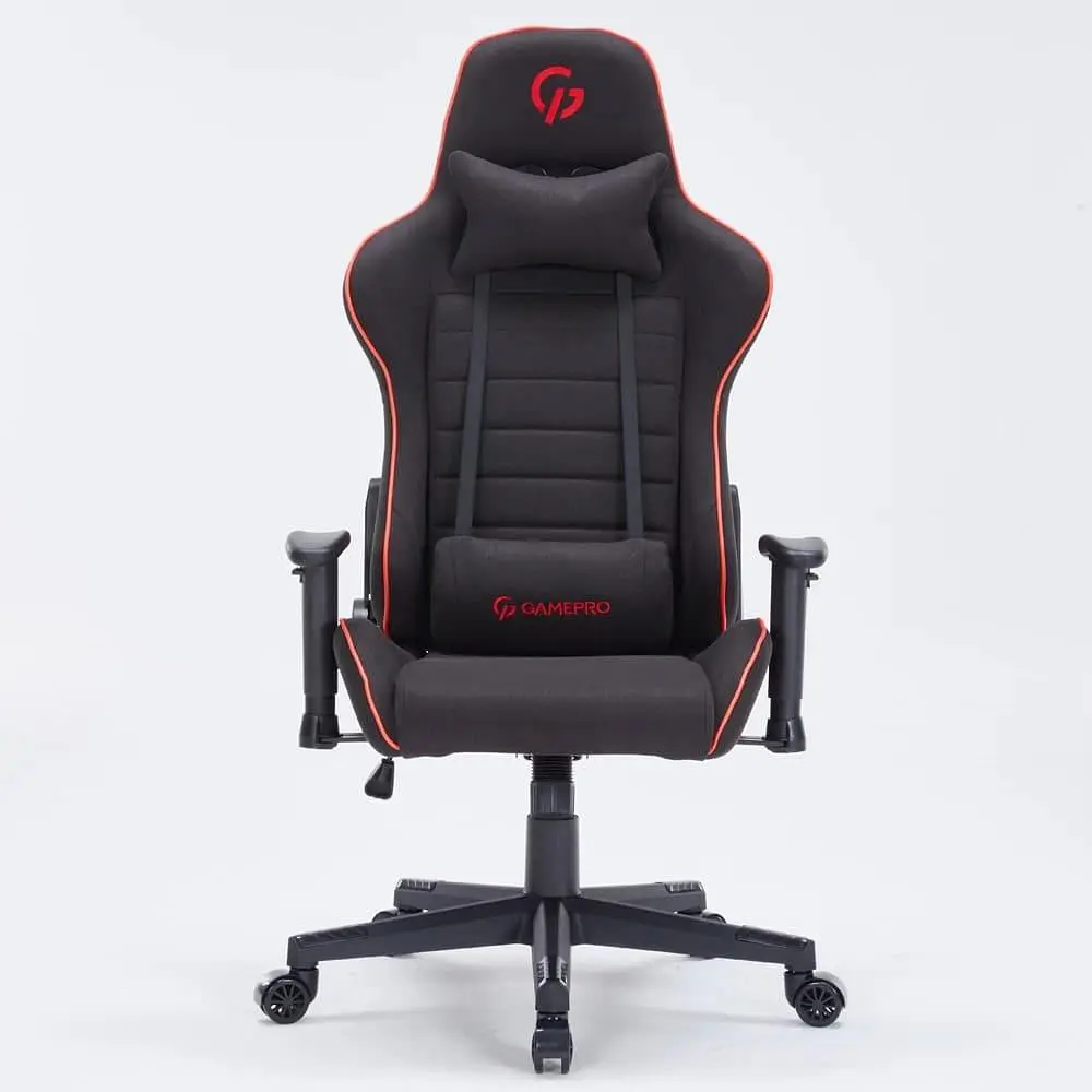 Ігрове крісло GamePro GC575FB Black Red Fabric (GC575FB) - фото 2