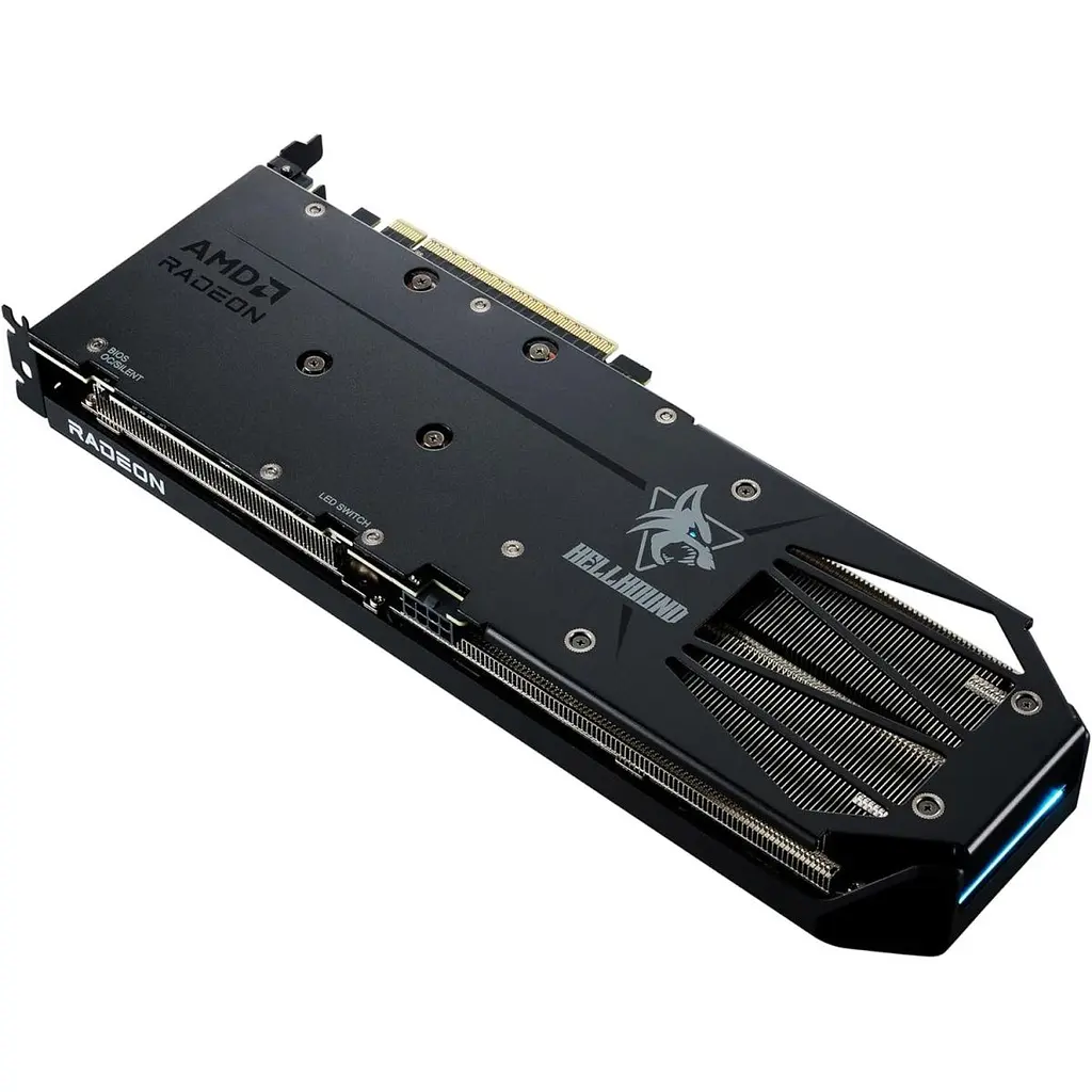 Відеокарта PowerColor Hellhound AMD Radeon RX 9060 XT 16GB GDDR6 (RX9060XT 16G-L/OC) UA [171719] - фото 5