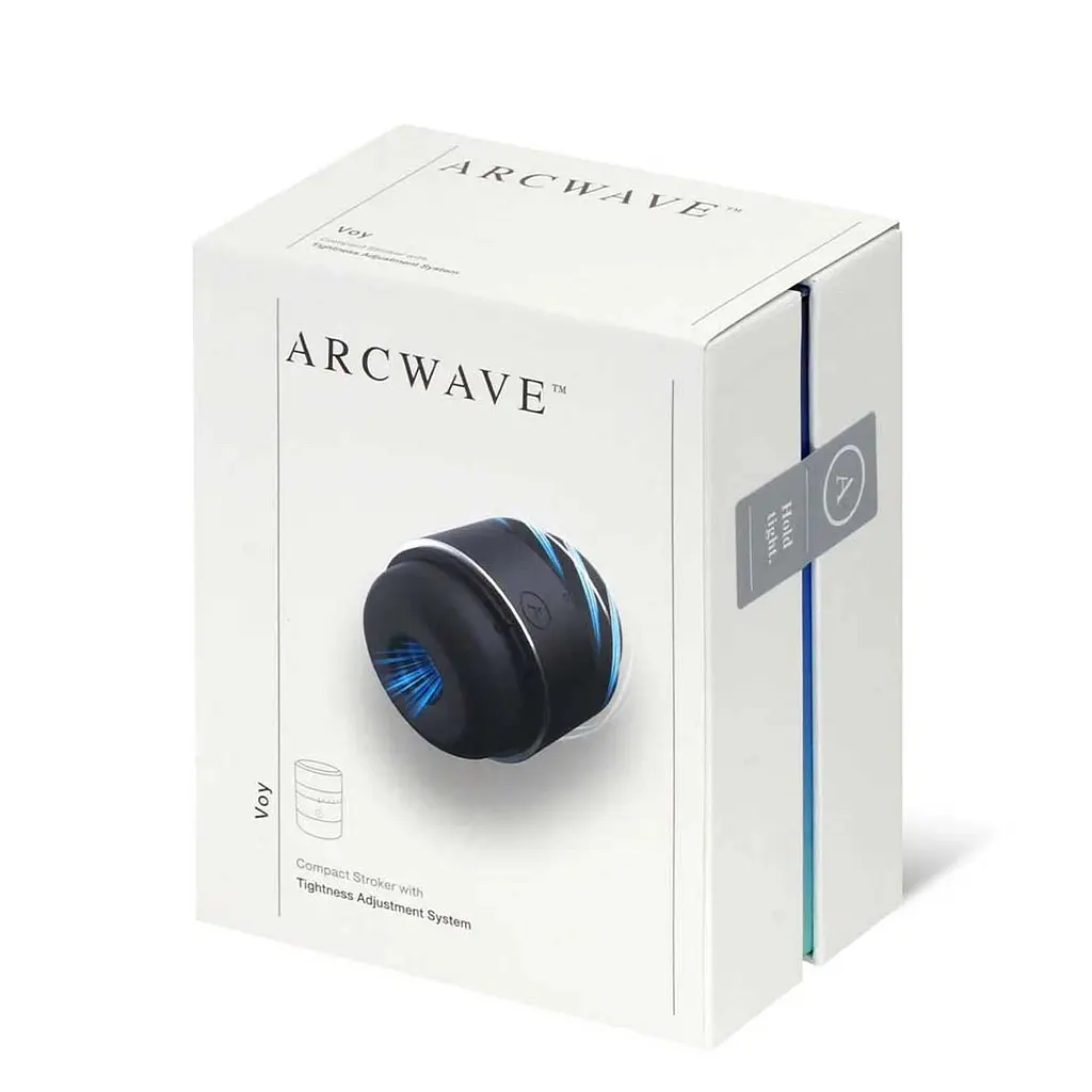 Мастурбатор з регулюванням герметичності Arcwave Voy Compact Stroker, 8 інтенсивностей, наскрізний - фото 10