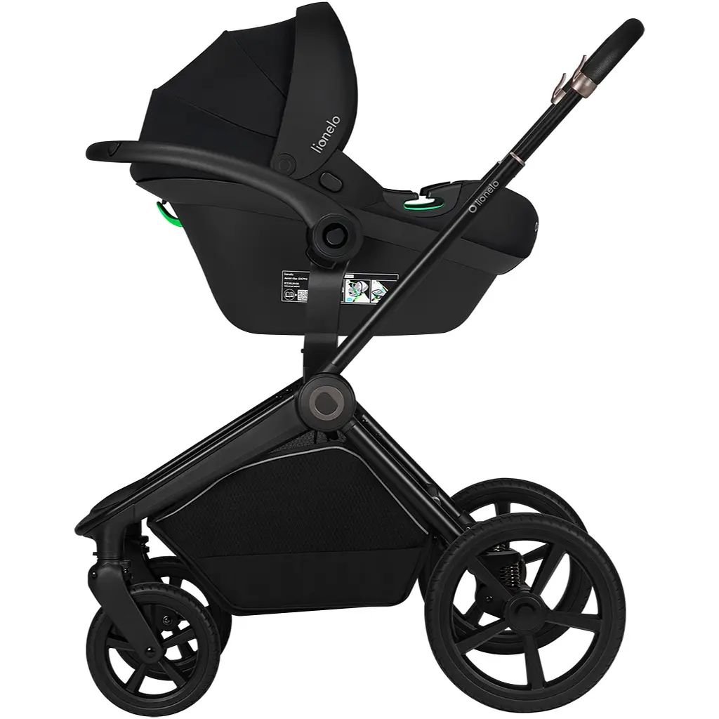 Коляска Lionelo Freya 3 в 1 Black Onyx (LO-FREYA 3IN1 BLACK ONYX) - фото 2