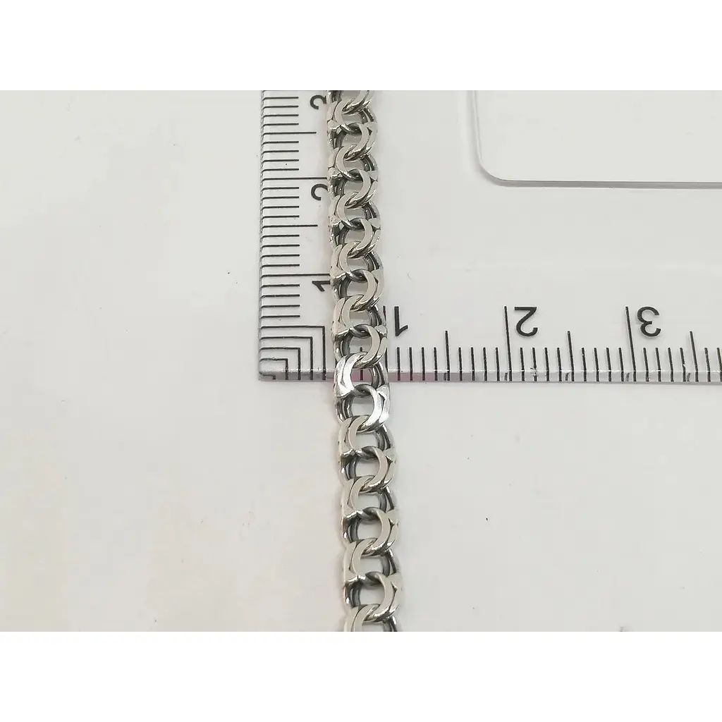 Срібний ланцюжок Шишкова (Бісмарк). Л2-10-55Ч 50 65 - фото 3