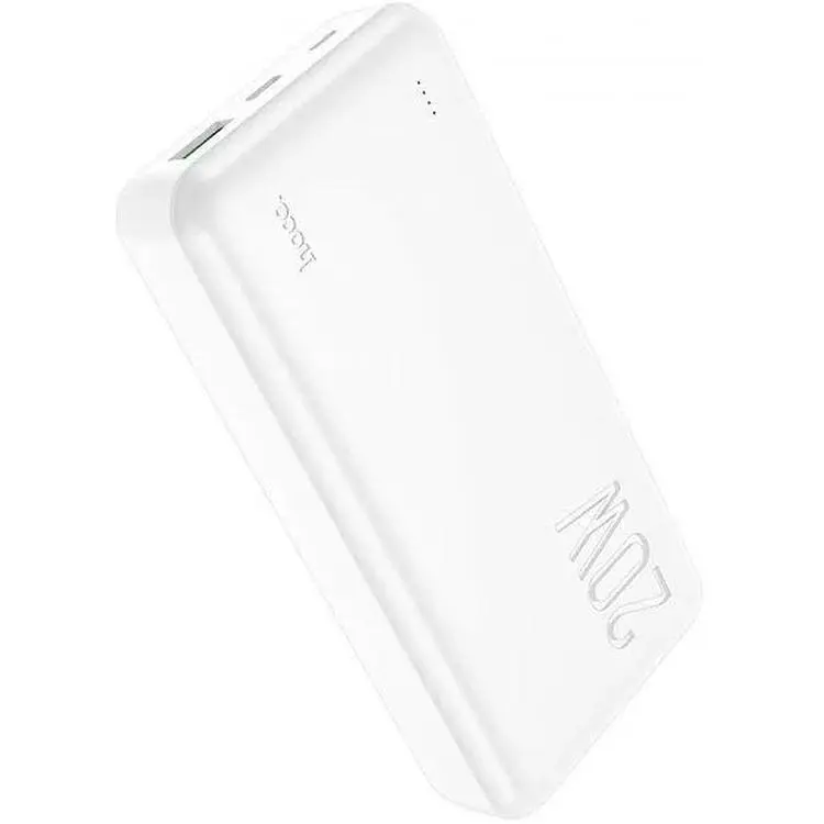 Портативна батарея Hoco J87 Tacker PD20W+QC3.0 10000 mAh White - фото 2