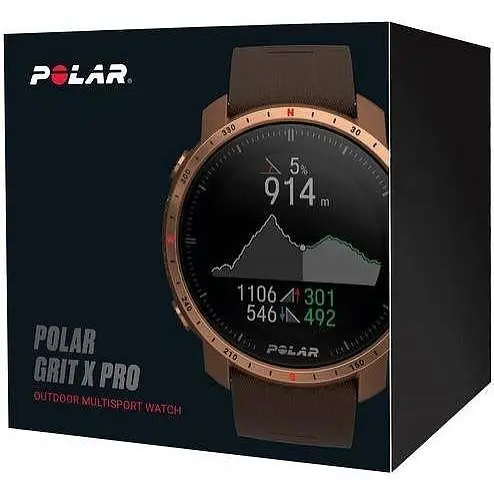 Спортивные часы Polar Grit X Pro Nordic Copper (90085775) - фото 6