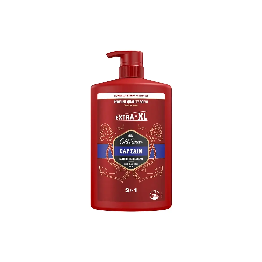 Гель для душу Old Spice Captain 1000 мл (8006540818824) - фото 3