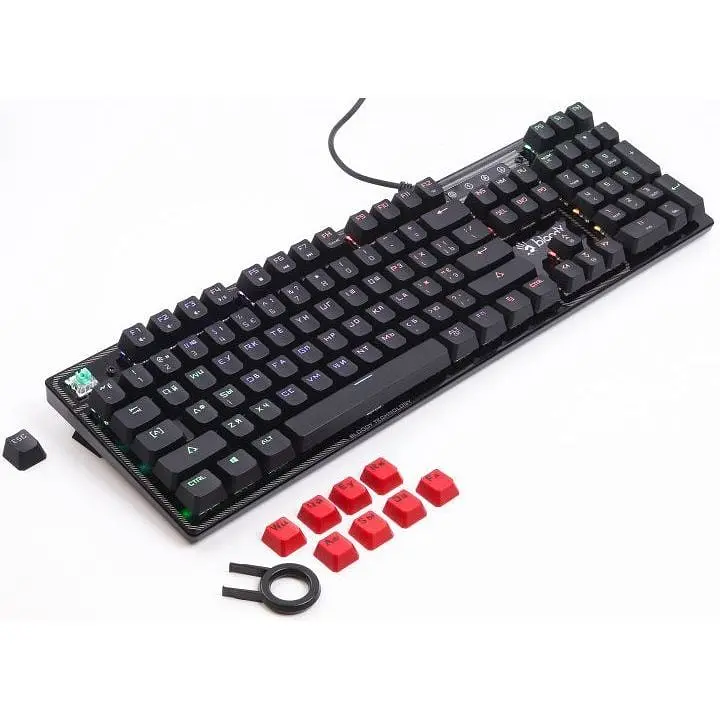 Клавіатура дротова A4Tech Bloody B750N (Destiny) LK Green Switch - фото 3
