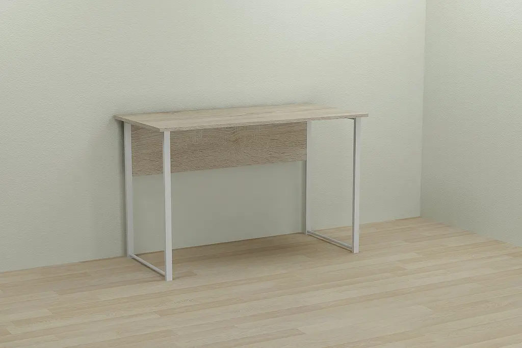 Комп'ютерний стіл Ferrum-decor Курт 75x120x60 білий ДСП Дуб Сонома 16мм (FRD-102207) - фото 4