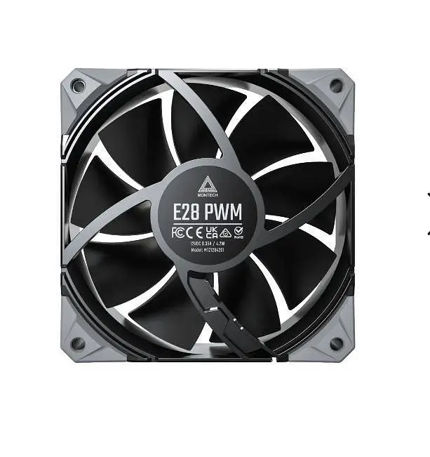 Набор трех вентиляторов для корпуса 120MM E28 3 PACK (B) MONTECH - фото 3
